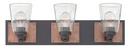 Hinkley Buckeye Bronze 100W 3-Light Medium E-26 Base Vanity Light 