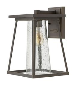 14 in. 100W 1-Light Outdoor Wall Sconce in Oil Rubbed Bronze