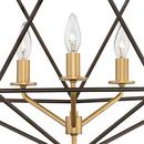 Hinkley Metallic Matte Bronze 60W 3-Light Chandelier 