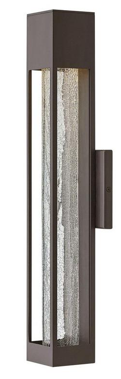 35W 1-Light GU10 Outdoor Wall Sconce in Bronze