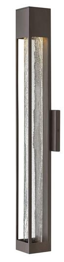 Hinkley Bronze 35W 1-Light GU10 Halogen Outdoor Wall Sconce 