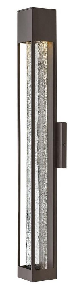 35W 1-Light GU10 Halogen Outdoor Wall Sconce in Bronze