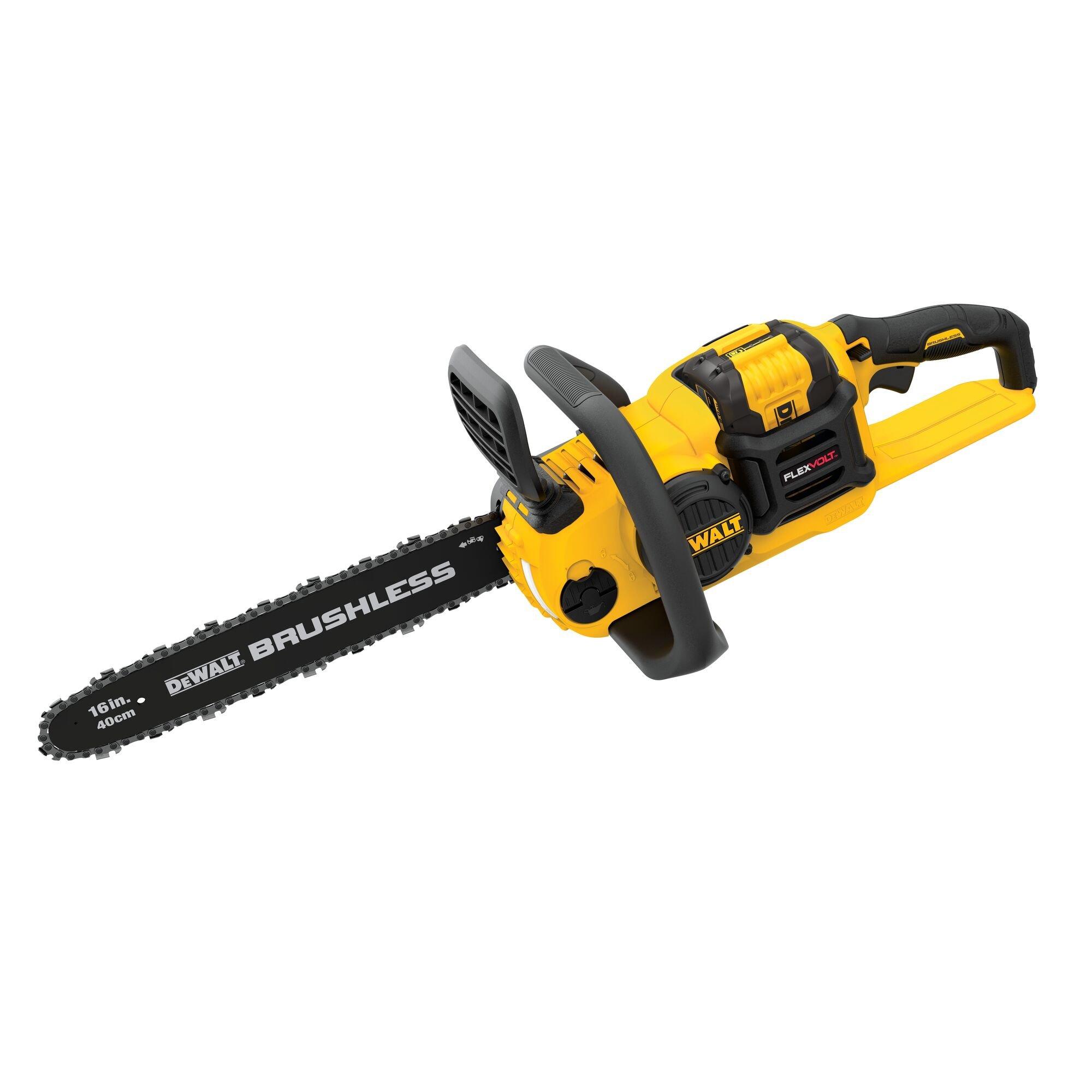 DEWALT Yellow Lithium-Ion Brushless Chainsaw 