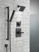 Delta Faucet Matte Black 1/2 in. FNPT x MNPSM Solid Brass Elbow 