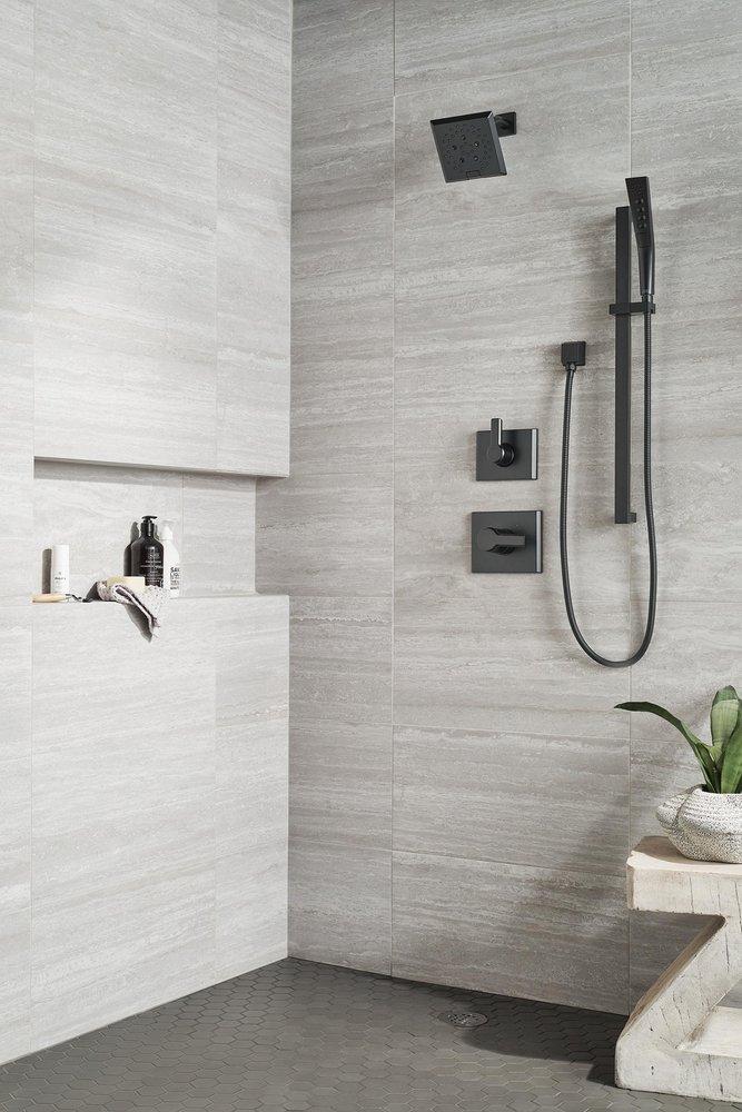 Delta Faucet Matte Black 1/2 in. FNPT x MNPSM Solid Brass Elbow 