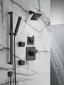 Delta Faucet Matte Black 1/2 in. FNPT x MNPSM Solid Brass Elbow 