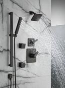 Delta Faucet Matte Black 1/2 in. FNPT x MNPSM Solid Brass Elbow 