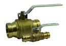 1/2 in. Brass Full Port Press 250# Ball Valve