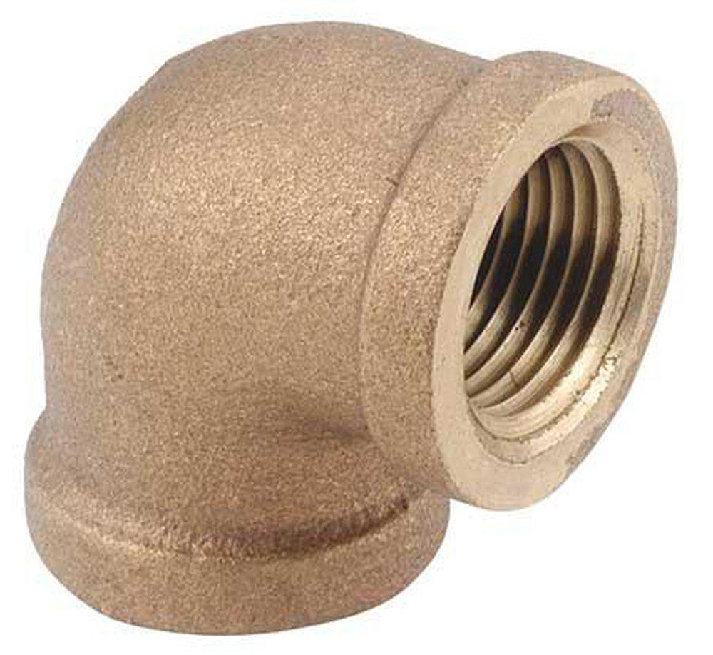 FNPT 125# Reducing Schedule 40 Global Brass 90 Degree Elbow 