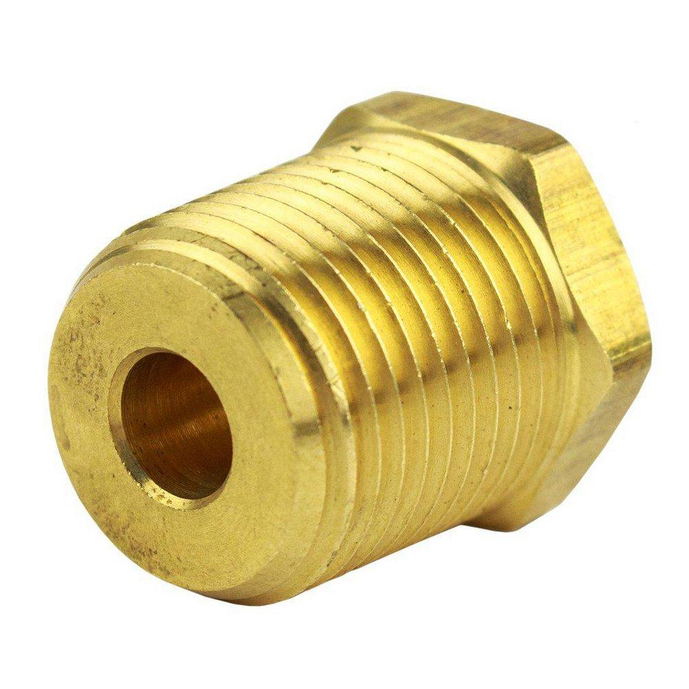 MNPT x FNPT 125# Brass Hex Reducing Bushing 