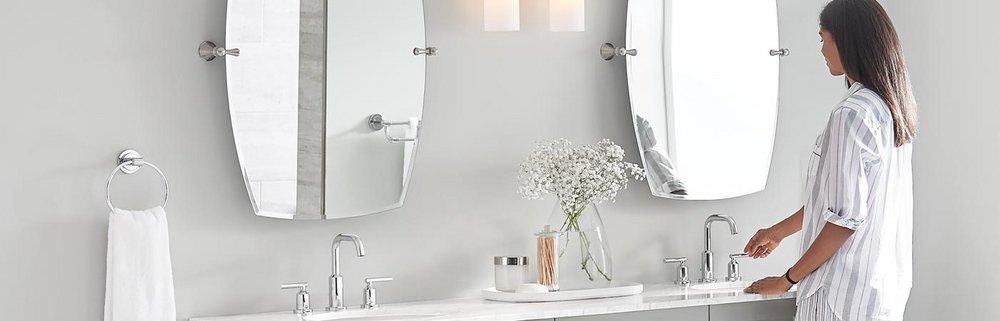 Moen Polished Chrome Two Handle Roman Tub Faucet (Trim Only) 