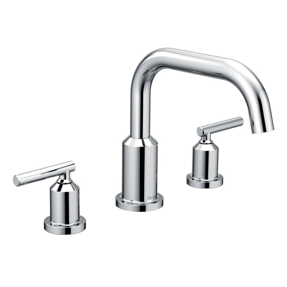 Moen Polished Chrome Two Handle Roman Tub Faucet (Trim Only) 