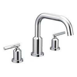 Two Handle Roman Tub Faucet in Polished Chrome (Trim Only)