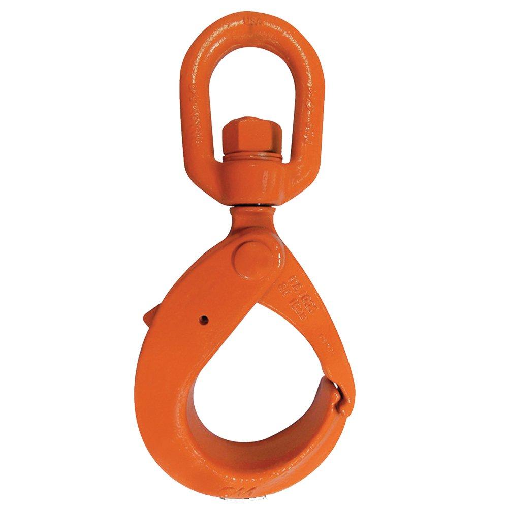 Lift-All® Orange Swivel Latchlock Hook 