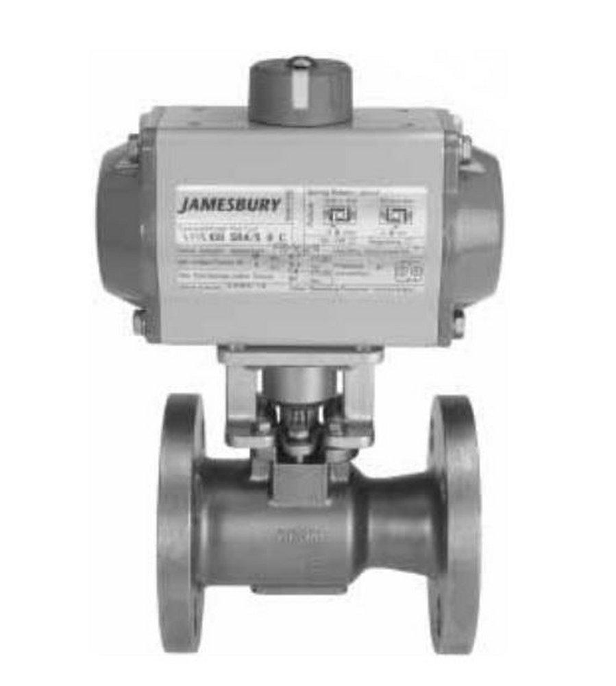 Metso Automation Carbon Steel and Stainless Steel Full Port Flanged 150# Ball Valve 