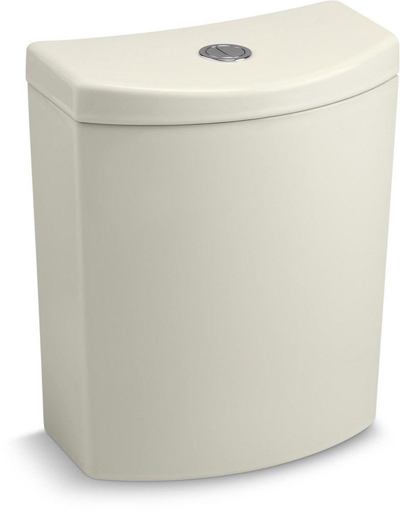 KOHLER Biscuit 1.6 gpf Toilet Tank with Dual Flush Technology 