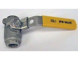 1 in. Stainless Steel Full Port Socket Weld 1000# Ball Valve
