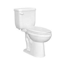 1.28 gpf Two Piece Two Piece Toilet in White