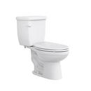 PROFLO&reg; White 1.28 gpf Elongated Closet Toilet with 14 in. Rough-In 