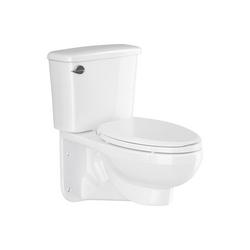 1.28 gpf Elongated Two Piece Toilet in White