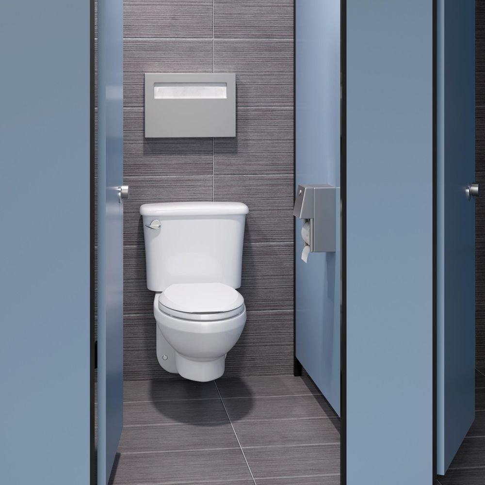 PROFLO&reg; White 10 in. 1.28 gpf 2-Piece Elongated Closet Toilet 