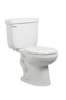 PROFLO&reg; White 1.28 gpf Round Front Closet Toilet with 10 in. Rough-In 