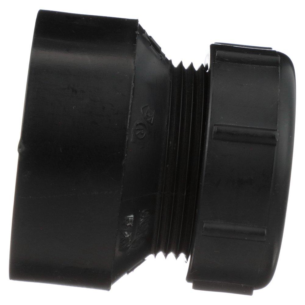 ABS DWV Slip Joint Female Trap Adapter with Washer & Plastic Nut 