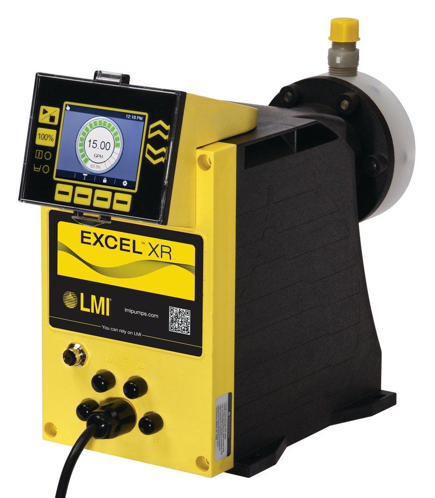 LMI 1/4 x 1/2 in. 75 psi Plastic and Ceramic Electronic Metering Pump 