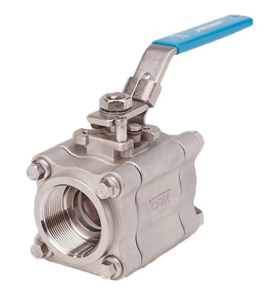 Jamesbury Carbon Steel Standard Port Threaded x Socket Weld 1200# Ball Valve 