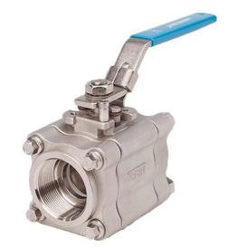 3/4 in. Carbon Steel Standard Port NPT x Socket Weld CL800 Fire-Tite Ball Valve w/Xtreme Seats