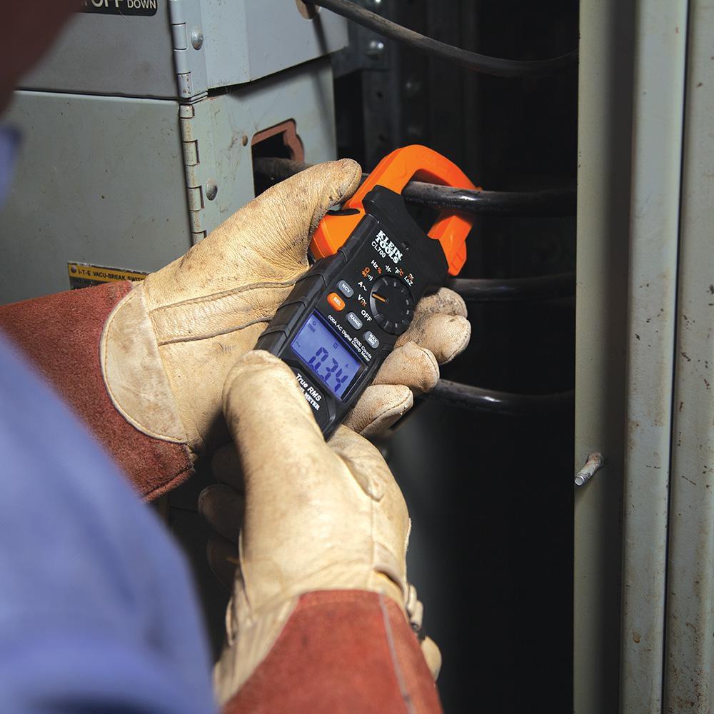 Klein Tools Black 9-3/32 in. Digital Clamp Meter 
