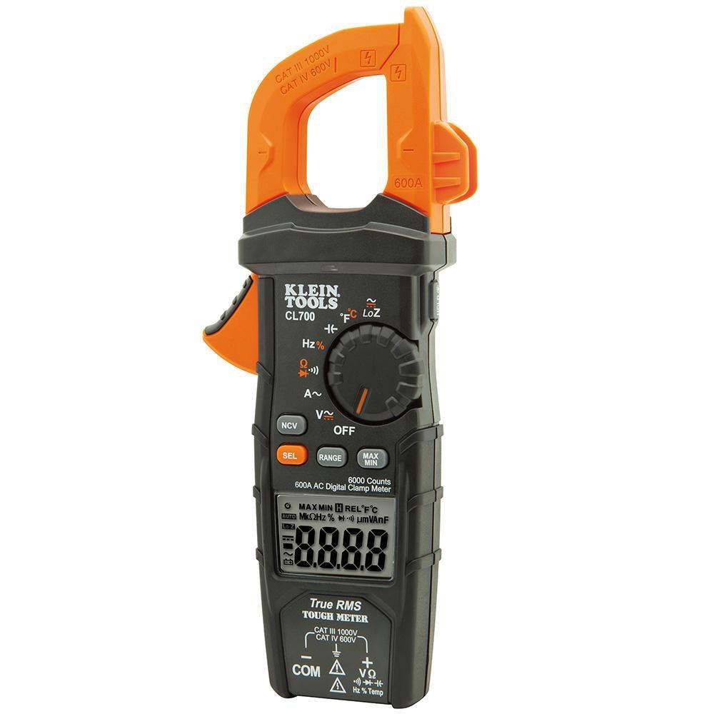 Klein Tools Black 9-3/32 in. Digital Clamp Meter 