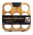 Wood Rabbit Bamboo Wine Rack