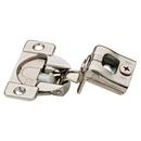 Overlay Soft Close Face Frame Hinge in Nickel Plated 2 Pack