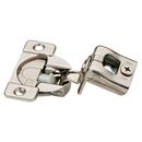 Liberty Hardware Nickel Plated Overlay Soft Close Face Frame Hinge 2 Pack 