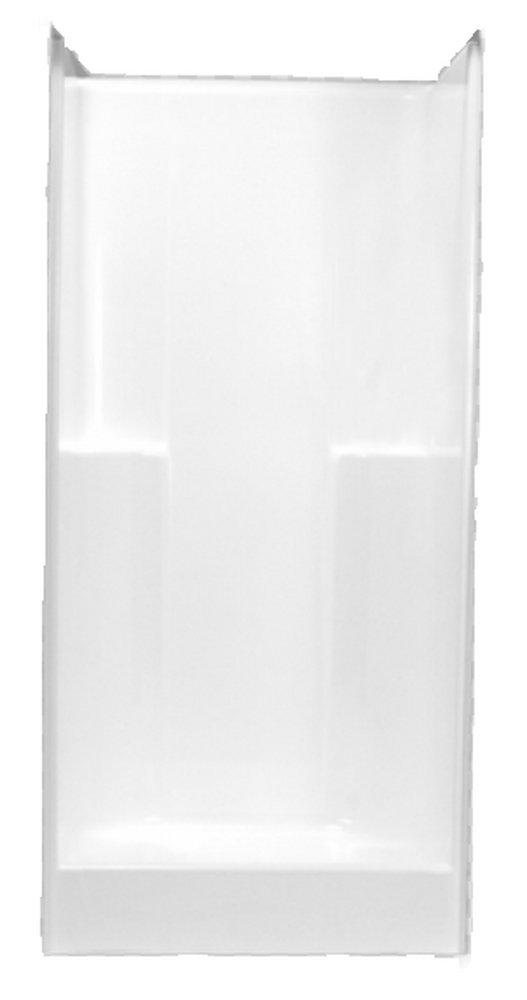 Clarion Bathware White 35 in. Shower Unit (1-Piece) 