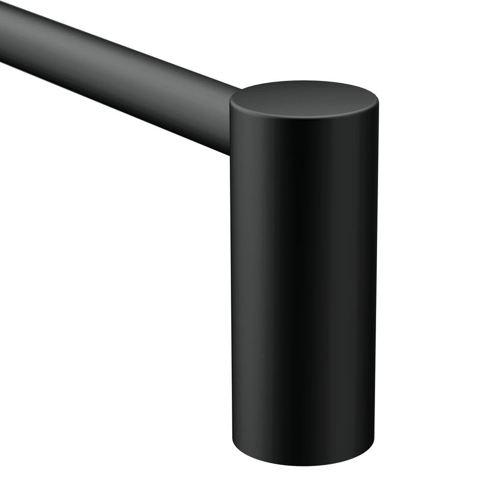 Moen Matte Black 24 in. Towel Bar 