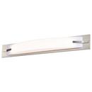 NUVO Brushed Nickel 4-1/4 in. 26W Vanity Fixture with Frosted Glass 