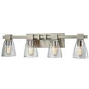 Elk Home Satin Nickel 8 in. 100W 4-Light Medium E-26 Base Bath Vanity Light 