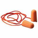 Foam Disposable Ear Plugs in Bright Orange