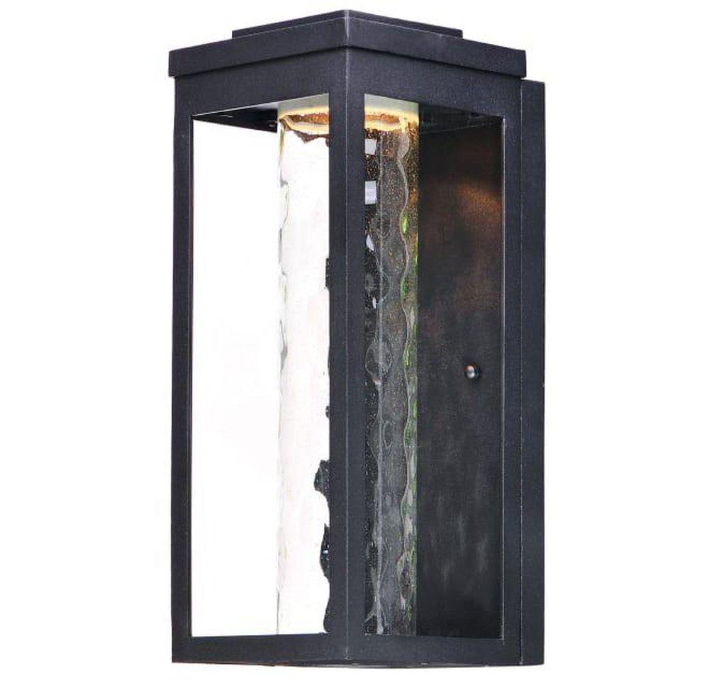 Maxim Lighting® Black 12W 1-Light LED Outdoor Wall Sconce 