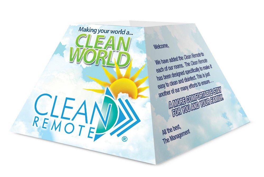 Clean Remote Clean Remote Cardboard Stand 