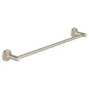 18 in. Towel Bar in Brushed Nickel Infinity Finish