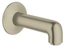 FNPT Tub Spout for Multifunction Wall Mount Diverter in Brushed Nickel