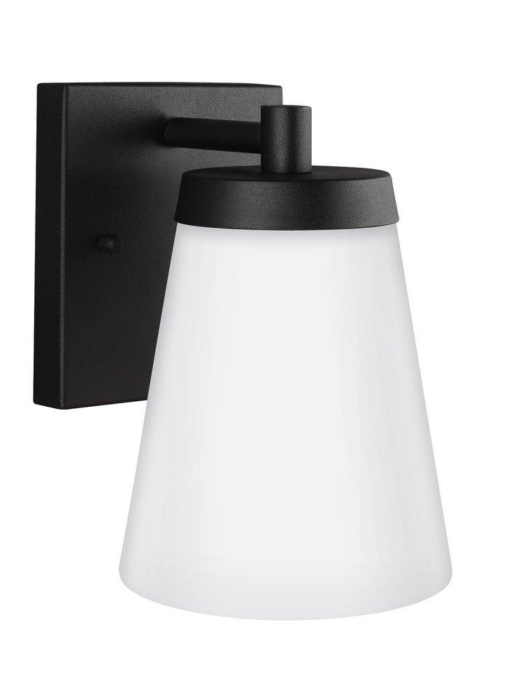 Visual Comfort & Co. Generation Lighting Black 60W 1-Light Outdoor Wall Lantern 