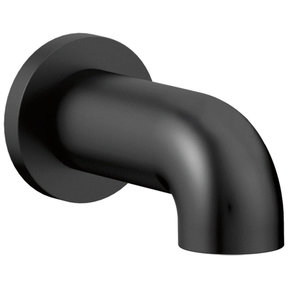 Delta Faucet Matte Black Non Diverter Tub Spout 