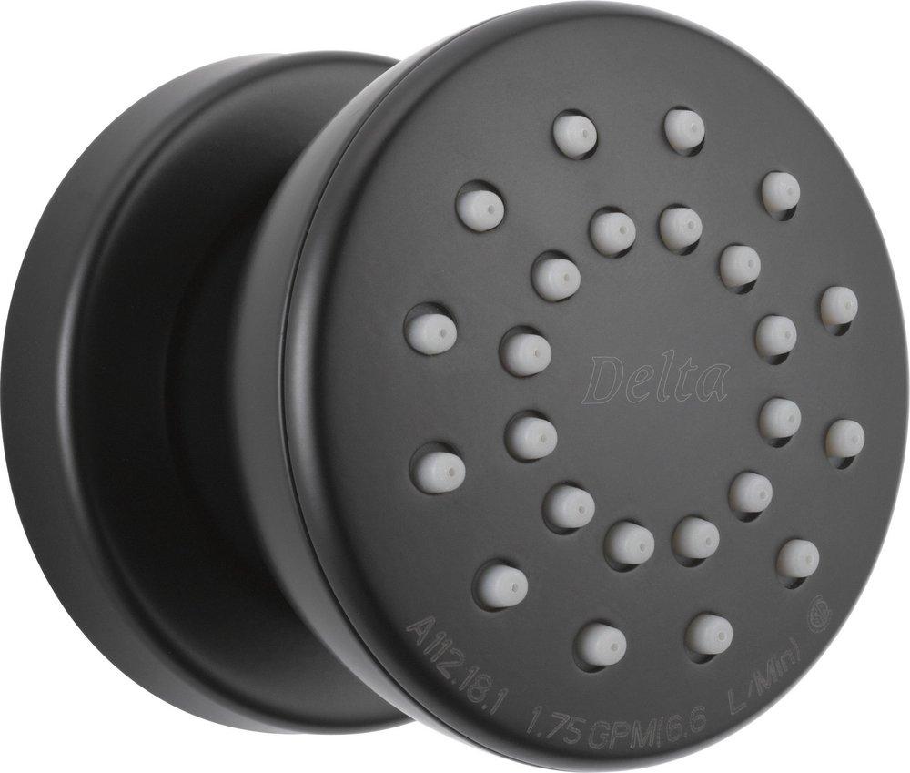 Delta Faucet Matte Black Single Function Body Spray 
