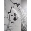 Delta Faucet Matte Black Single Function Body Spray 