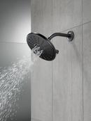 Delta Faucet Matte Black Multi Function H2Okinetic&reg;, Full Body and Pause Showerhead 