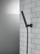 Delta Faucet Matte Black Single Function Hand Shower (Shower Hose Sold Separately) 